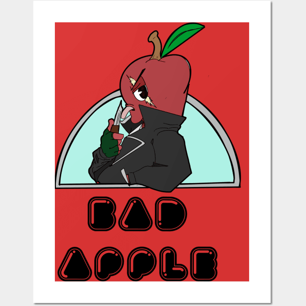 Bad apple 🍎 Wall Art by Marcusmaximum 